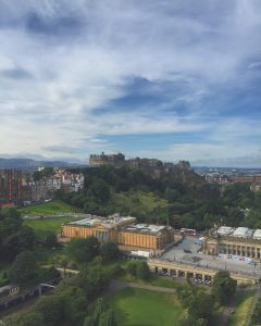 View from Sir Walter Scott Monument